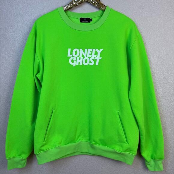 Lonely Ghost • Neon Green Sweater - Picture 3 of 13